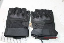Half Finger Protected Knuckle Safety Tact Gloves Padded Outdoor Sport Gloves