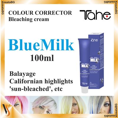 Tahe Bluemilk 100ml Colour Corrector Bleaching Cream 8426827481846