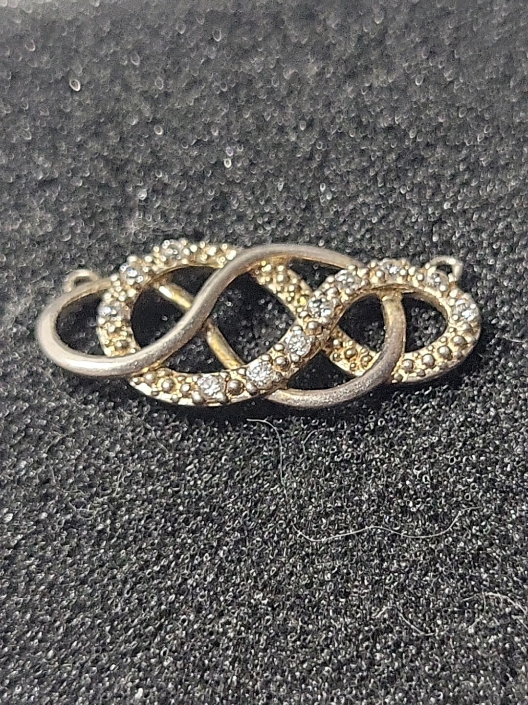 Sterling Silver  Infinity Design  Pendent  Small … - image 3
