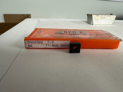 NPC-A SNGA 322 T-2 A2 CARBIDE TURNING INSERT LOT FO 10