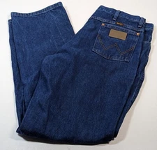Wrangler Jeans Denim Cowboy Rodeo Work Mens Size 36x32 936PWD