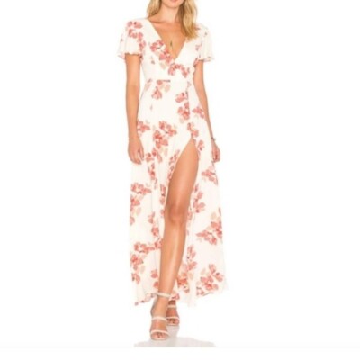 floral tiered ruffle maxi dress Adamaris Floral Halter Tiered Ruffle Maxi Dress
