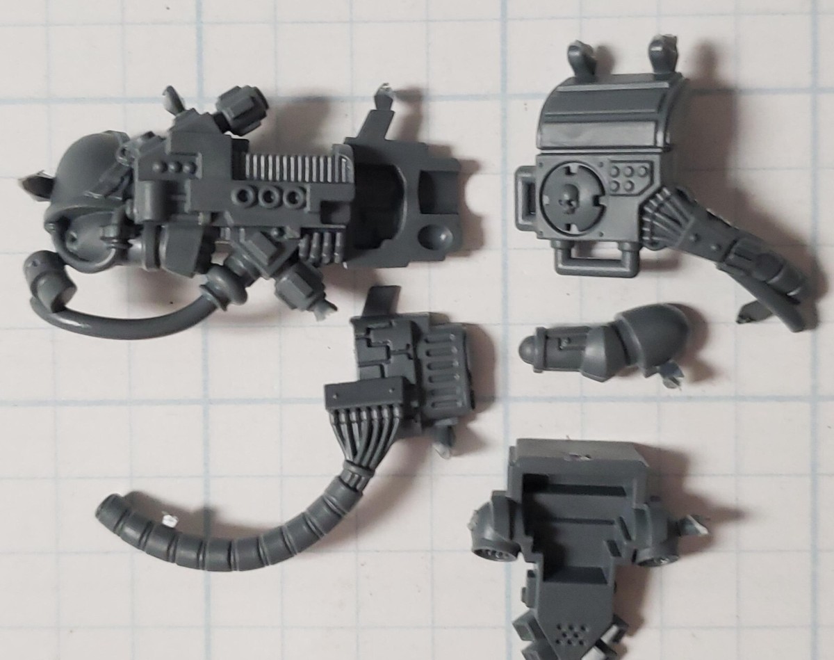 Cannone Al Plasma Per Squadra Devastatrice Space Marine - Warhammer 40K Bit