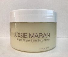 Josie Maran Argan Sugar Balm Body Scrub Sweet Clementine 18oz. Jumbo Size