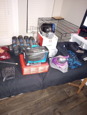 Paintball Gear **Full Set**. Blue Empire Mini GS and much more!