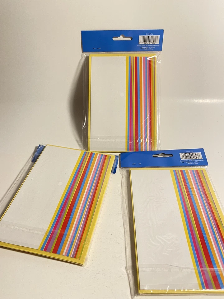 Tarjetas de agradecimiento color cumpleaños 24 piezas - sobres incluidos 4 pulgadas x 6 pulgadas Foto 4 de 4