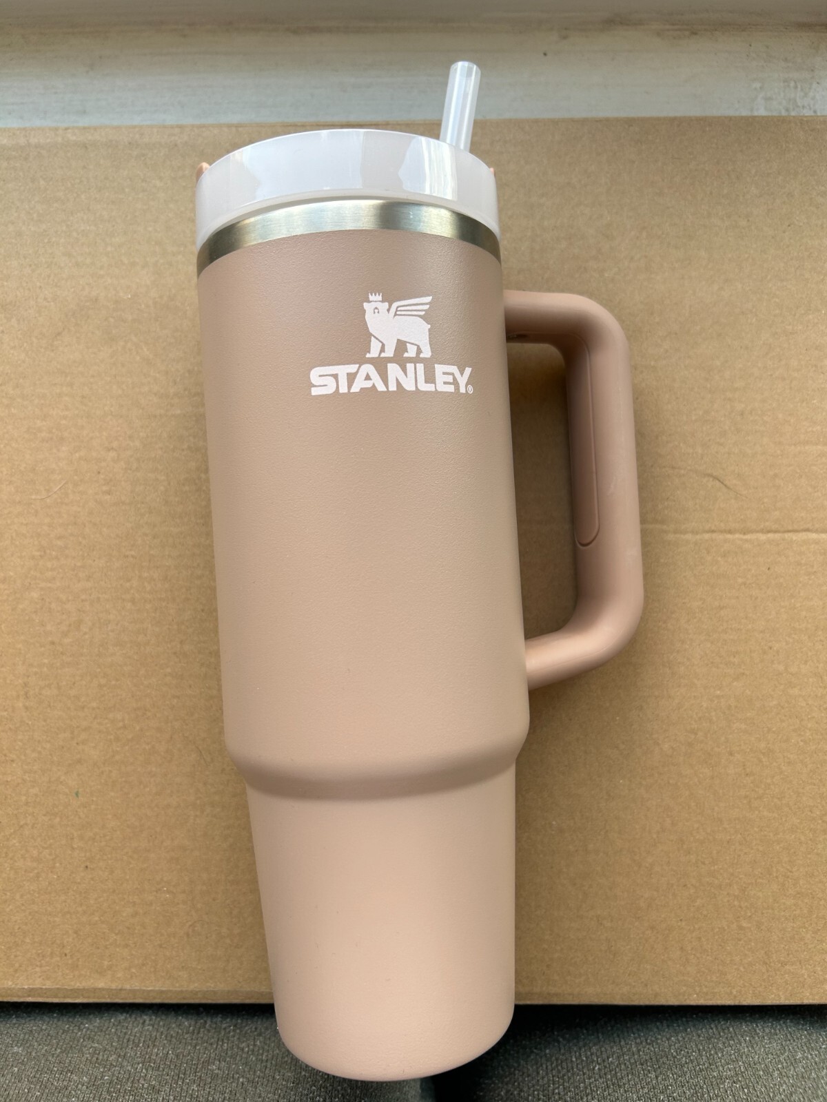 Stanley Cup 30 oz tumbler almond rose colorway-image