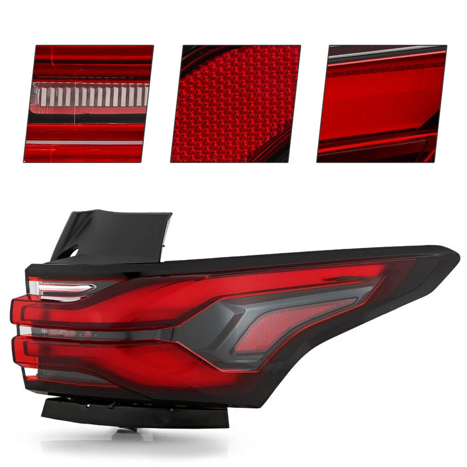 Luz trasera LED para Chevy Traverse 2022-2024 con bombilla exterior freno lateral pasajero Foto 4 de 4