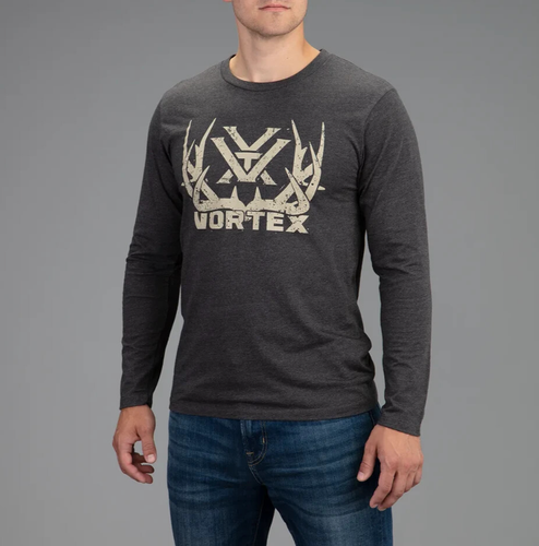 Vortex Optics Full-Tine Performance Charcoal T-Shirt Large 221-05-CHHL - Picture 2 of 3