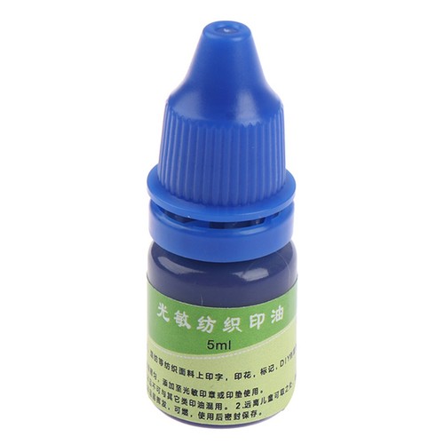 5ml Pratical Refill Ink 3 Color Choice For Self Inking Flash Rubber Stamp Gift - Picture 3 of 22