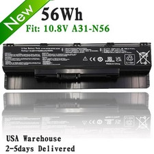 A31-N56 A32-N56 Battery for Asus N56 N56V B53A N46VJ N46VZ N56D N56VJ N56VZ N76V