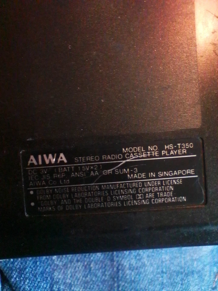 Aiwa Hst350 - Image 2 of 3