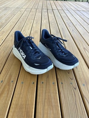 Hoka One One Men's Bondi 9 Varsity Navy White Sneakers Size 10.5 F27224L