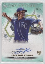 2022 Inception Base Rookie and Emerging Stars Aqua 8/75 Jackson Kowar Auto 0xz8