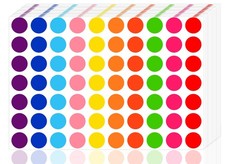 3500 Pieces Dot Stickers, 3/4 inch Color Coding Labels, 10 Color Circle Price...