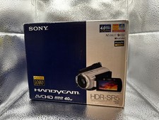 NEW SEALED Sony NTSC 4MP 40GB High Def HDD Camcorder w/ Handycam Bag HDR-SR5 