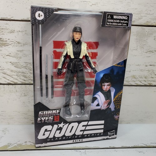 Hasbro GI Joe Classified Snake Eyes GI Joe Origins Akiko 2020 6" Figure New - Picture 1 of 10
