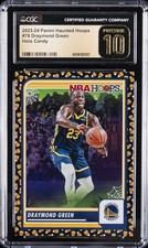 2023 PANINI HAUNTED HOOPS HOLO CANDY #78 DRAYMOND GREEN CGC 10 PRISTINE
