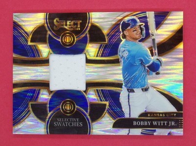 2024 Select Bobby Witt Jr. Selective Swatches Prizms Flash #6 Kansas City SS-BWJ