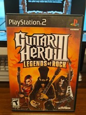 Guitar Hero III: Legends of Rock (Sony PlayStation 2, 2008) Tested 7/15/26
