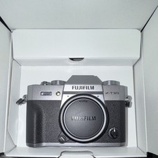 Fujifilm X-T30 III Mirrorless Interchangeable Lens Camera Body Only Silver