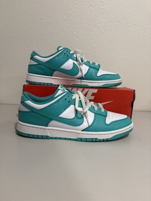 Nike Dunk Low 'Clear Jade' Men's Size 12 Used with box Sneakers DV0833-101