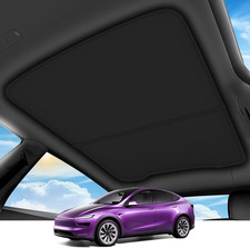 2026 Upgrade Sunshade Roof for Tesla Model Y Juniper 2025 2026 No-Gap/Sag-Free 