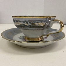 AACO Japanese Porcelain Teacup And Saucer Set