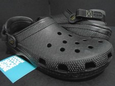 CROCS ADJUSTABLE SR CLASSIC CLOG DC COMICS BATMAN BLACK YELLOW 208648-001 10