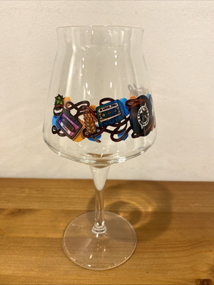 Music Media Eagle Park Brewing Stemmed TEKU Beer Glass 7.8  Tall