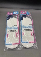 Sofpuff Pom Pom Sports Casual Ankle Socks 9-11 NOS 2 Pair USA