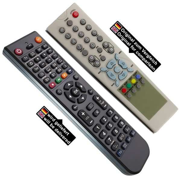 Ersatz Fernbedienung FüR Koscom Dtr 4000 | Dtr 4510 | Pvr 5910 | Pvr 5950-R |...-image