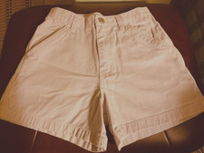 Girls size 7 purple cotton blend OLD NAVY shorts waist 23" inseam 3"