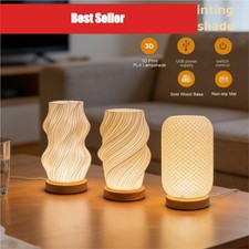 Nordic LED Desk Lamp USB Reading Lamp Tri-Color Bedside Table Light