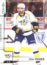 2017-18 O-Pee-Chee #17 Mike Fisher - HKY