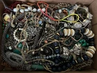 Vintage Costume Jewelry Lot 4 Lbs 6 Oz Wearable Repair Craft Repurpose Mixed