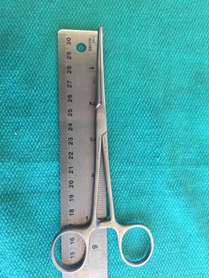 Integra Jarit 106-171 Rochester-Pean Forcep, Curved, 6-1/2''