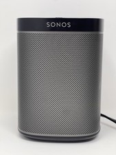 Sonos Play 1 Wireless Compact WiFi Speaker Black With Cord Tested.