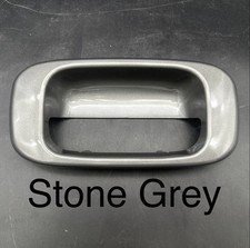 99-07 Chevy Gmc Silverado Sierra Tailgate Bezel Stone Grey Metallic. 99-07 Chevy Gmc Silverado Sierra Tailgate Bezel Stone Grey Metallic.