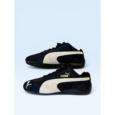 Puma Speedcat LS Black White Suede Motorsport...