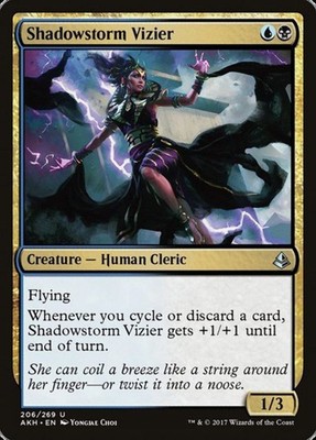 Schattensturmwesir (Amonkhet 206) - Uncommon Magic: The Gathering Karte