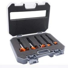 Forstner Bits Drill Set Used in Electric Drill for Bench Drill 5 Pieces