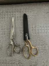 Lot Of 2 Cross stitch Scissors-“GINGHER “