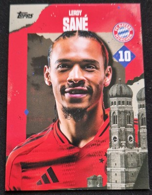 Topps Bayern Team Set 2024/25 Bavarian Leroy Sane 