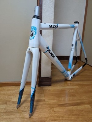 Cinelli Mash Parallax Pista 700C Frame Set White Size 56cm USED | eBay