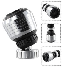 360 Swivel Faucet Aerator Nozzle Filter Water Saving Kitchen Tap Extension Head