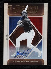 2020 Chronicles Timeless Treasures Signatures 31/50 Yordan Alvarez #2 Auto 0a17