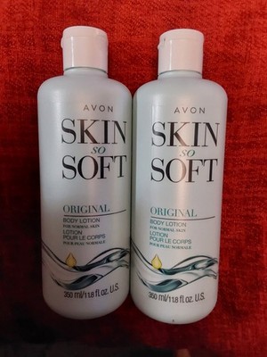 Avon's Skin so Soft ORIGINAL Body Lotion 11.8 Fl.oz (Lot of 2)