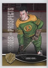 2012-13 ITG Heroes and Prospects Gordie Howe #8 HOF 0a4