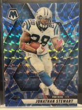 2025 Panini Mosaic #17 Jonathan Stewart Mosaic Reactive Blue